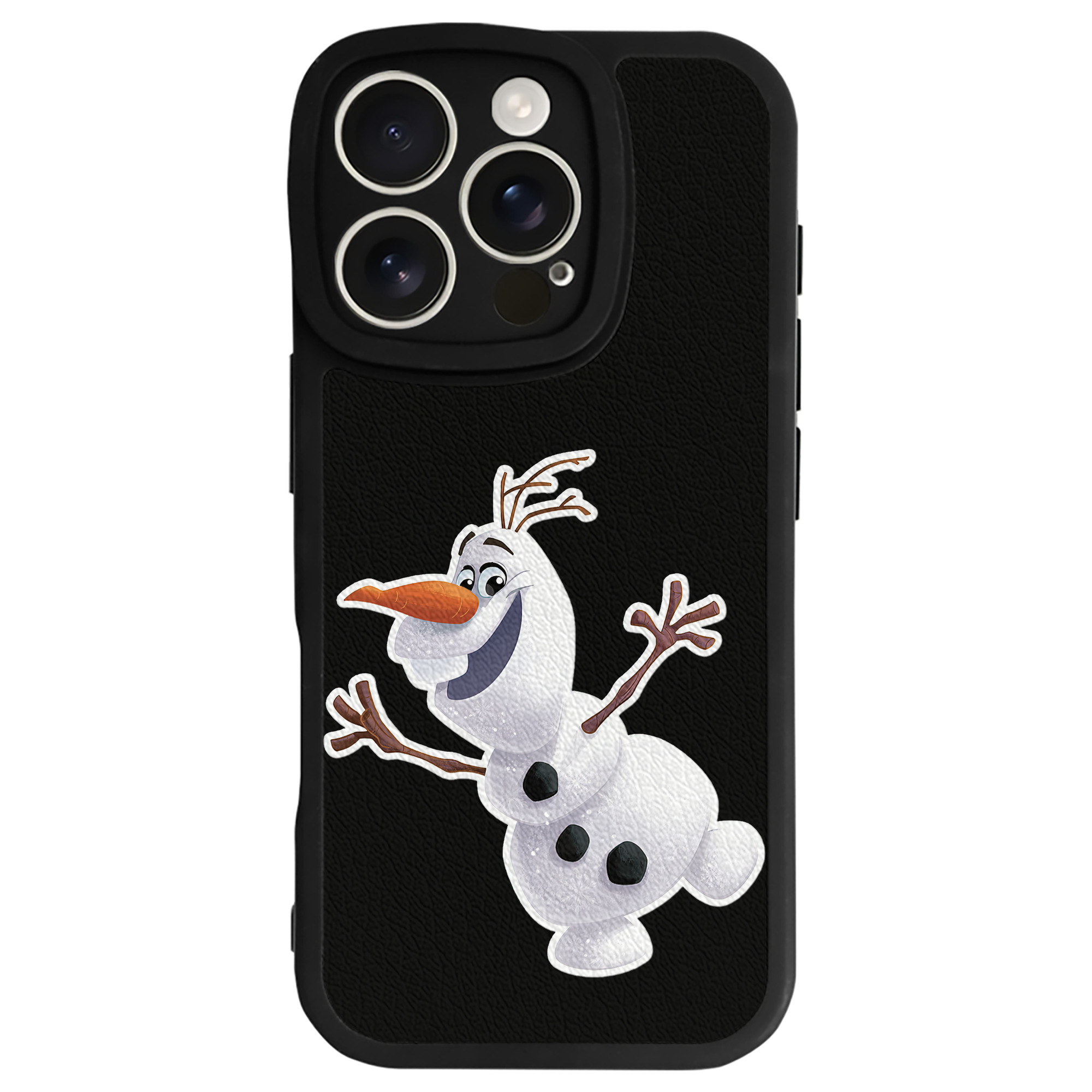 （画像用） アナと雪の女王 アンナ エルサ Frozen Anna Elsa 【iPhone 16シリーズ対応】シリコンスマホケース（レザー調） 材質：シリコン